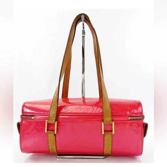 Louis Vuitton Vibrant Pink and Tan Shoulder Bag - Picture 2 of 16